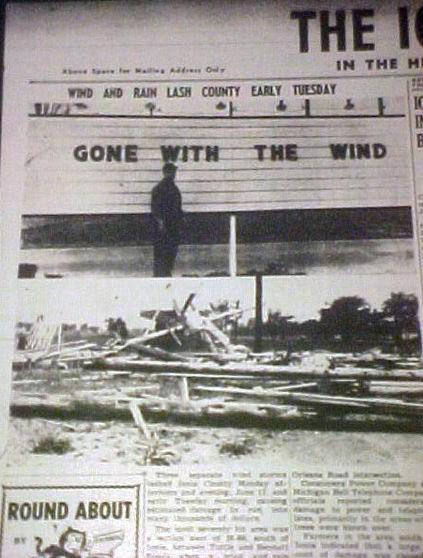 Ionia Drive-In Theatre - From Andrew The Libriarian (newer photo)